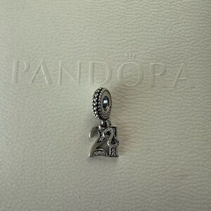 Pandora 21 charm